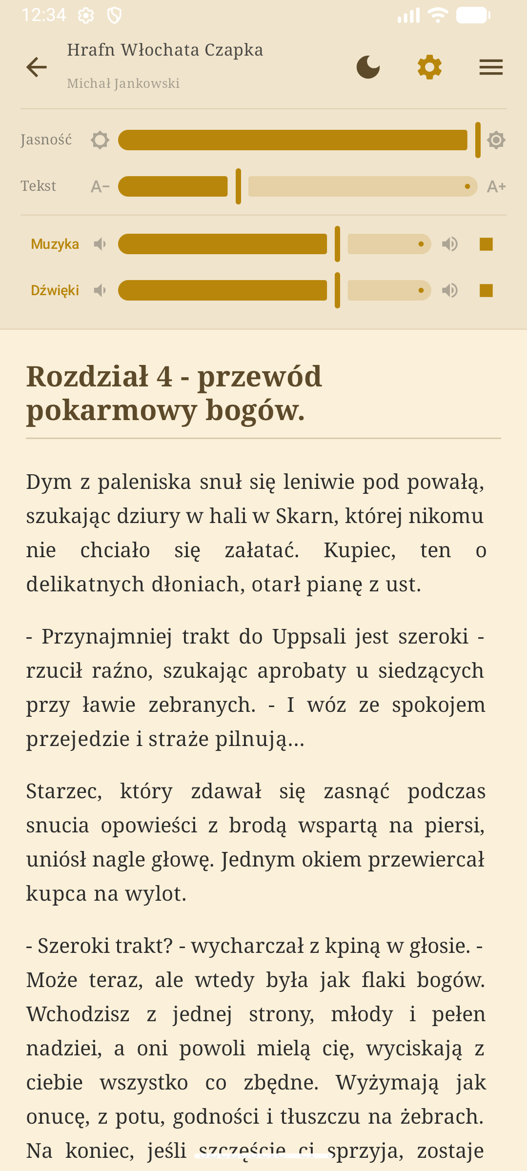 Anibri Reader — tryb czytania z regulatorami audio